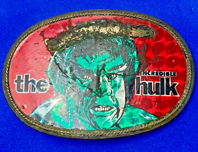Increíble Hulk Marvel Cómic Superhéroe Cinturón Hebilla Payan Lendo Tijuana México Foto 1 de 4