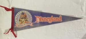 Walt Disney World America On Parade 8.5x24 Souvenir Pennant 70's Vintage - Picture 1 of 2