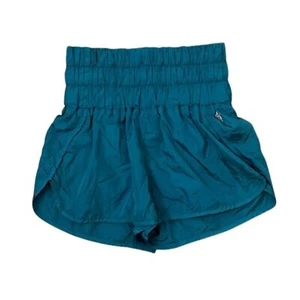 Pantalones Cortos FP Movement Free People Azul Way Home Para Mujer Talla Pequeña Atléticos Informales - Imagen 1 de 9