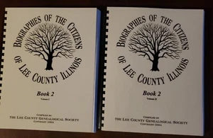 Biographien der Bürger von Lee County Illinois Buch 2 Bände. 1 & 2 - 2004 - Bild 1 von 11