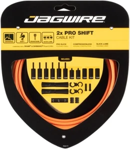 NEW Jagwire Pro Shift Kit Road/Mountain SRAM/Shimano Orange - Picture 1 of 4