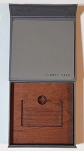 Luxury Card Wooden Business Card Holder - Picture 1 of 3