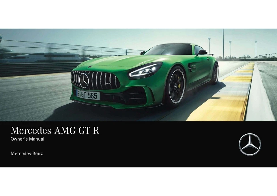 MERCEDES-BENZ AMG GT R-ROADSTER (R190) PROPIETARIOS IMPRESIÓN MANUAL FRANQUEO GRATUITO Foto 1 de 1
