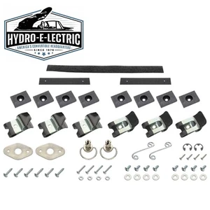 1971-1975 Oldsmobile Delta 88 Royale Convertible Hard Parade Boot Hardware Kit - Picture 1 of 2