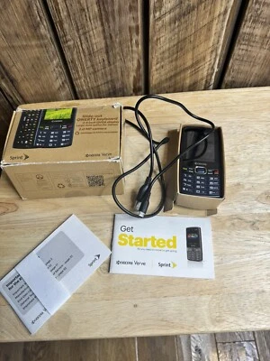 Teléfono Teclado Deslizable Kyocera Verve 3G S3150 Sprint Buen Estado Foto 1 de 4