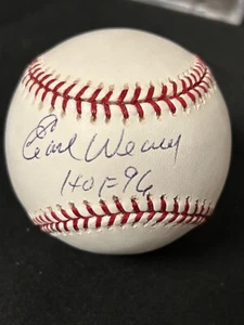Earl Weaver HOF Orioles Signed Auto Baseball w/ HOF Inscription MLB COA 919 - Picture 1 of 3