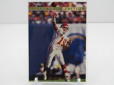 JOE MONTANA 1995 UD SPECIAL EDITION GOLD PARALLEL- CHIEFS!! - Image 1 of 2