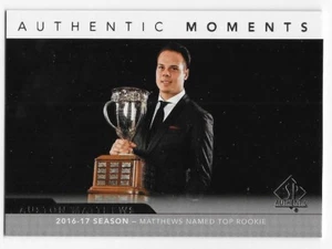 17/18 SP AUTHENTIC MOMENTS Hockey (#101-115) U-Pick From List - Picture 1 of 15