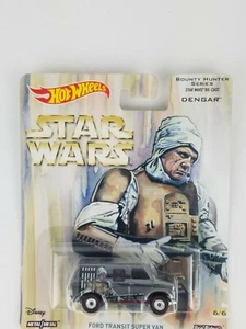 FORD TRANSIT SUPER VAN Star Wars Bounty Hunters 2017 Hot Wheels Dengar  1:64 - Picture 1 of 4