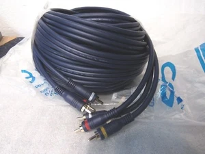 C2G Velocity RCA Audio/Video Cable 50 FT Part # 29109 Audio/Video Interconnect - Picture 1 of 4
