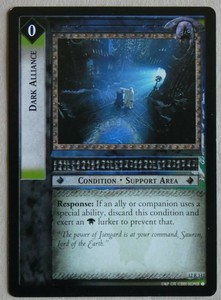 Lord of the Rings CCG Black Rider Rare LotR  TCG 