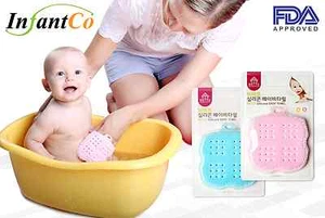 InfantCo Premium Baby Bath Silicone Sponge Towel Ultra-Soft Anti-bacterial FDA - Bild 1 von 19