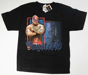 Rey Mysterio Signed WWE Shirt PSA/DNA COA Pro Wrestling Lucha Underground 619 YL - Picture 1 of 24