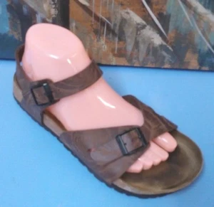 Papillo BIRKENSTOCK Slide Sandals - BROWN- L8/M6 - Picture 1 of 10