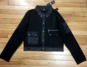 JKA Ladies Streamline Satin Trim Biker Style Utility Jacket L UK 14 NWT - Picture 1 of 7