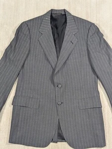 Christian Dior Paris Vintage Men's Gray Blazer | Size 42R 100% Pure Virgin Wool - Picture 1 of 19