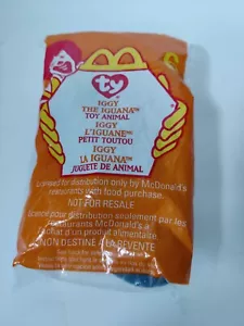 IGGY ANIMAL TY BEANIE BABY #6 1999 McDONALD'S HAPPY MEAL TOY NEW - Picture 1 of 2