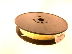 Thermosleeve HST38YL-50, 3/8" YELLOW Polyolefin 2:1 Heat Shrink Tubing 50FT Roll - Picture 1 of 1