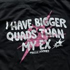 T-shirt confortable Hanes Beefy pour hommes/femmes muscles XL noir