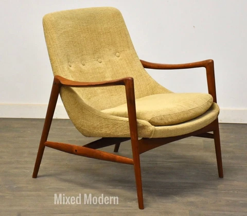 Adolf Relling Teak Lounge Chair Cover
