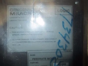 CINCINATTI MILACRON 3 531 4268A FEED RATE MODULE BOARD REV. B NOS SEALED - Picture 1 of 5