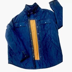 Rainforest Men's Jacket Coat Quilted TOP Navy Blue  XXL Excellent Condition - Picture 1 of 8