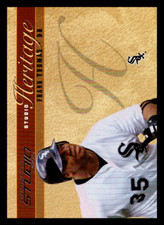 2005 Donruss Studio Studio Heritage Frank Thomas /1000 #SH-6 Chicago White Sox