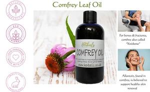 Comfrey Leaf Oil – Natural Bone & Skin Remedy – Handmade in Yorkshire - Picture 1 of 15
