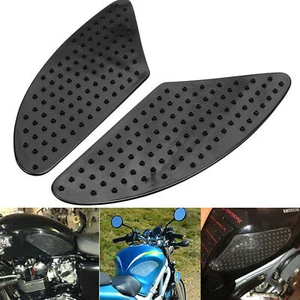 Non-slip Motorcycle Tank Sticker Traction Pad Gas Fuel Oil Knee Grip - Foto 1 di 5