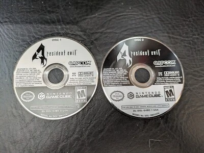 2005 Resident Evil 4 Nintendo GameCube Disc 1 2 Only Capcom DOL-006 - Image 1 of 2