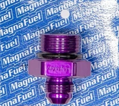 MagnaFuel MP-3018-8AN to -12AN O-Ring Male Adapter Fitting Foto 1 de 3