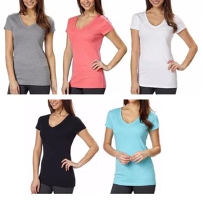 Kirkland Signature Ladies' Cotton V-Neck Tee - Picture 1 of 49