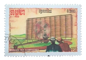 Kampuchea stamps - Horatio Phillips Multiplane model  .20 riel  1987  Sg:KH 831 - Picture 1 of 1
