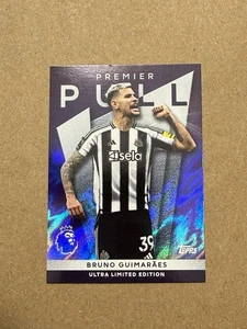 Tarjeta Bruno Guimaraes PREMIER PULL # PP15 Topps Premier League 2026 paquetes de 1:100 - Imagen 1 de 2