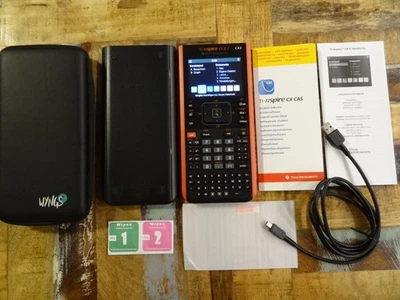 TI Nspire CX II-T mit CAS Grafikrechner Texas Instruments ~ Neues Modell ~ GTR - Bild 1 von 4