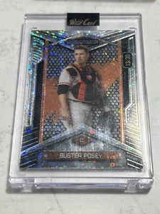 2024 Wild Card Just Hits Buster Posey Silver Disco /30 San Francisco Giants - Picture 1 of 3
