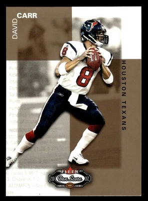 2002 Fleer Box Score #116 David Carr #/1500 - Image 1 of 2