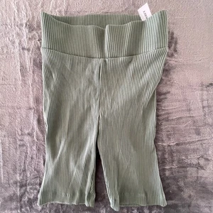 Old Navy Shorts Damen klein gerippt Fahrrad grün Stretch Sportbekleidung - Bild 1 von 8