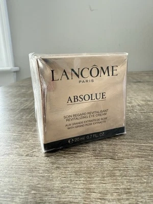 Crema revitalizante para ojos Lancome Absolue tamaño completo 0,7 oz/20 ml nueva en caja Foto 1 de 3
