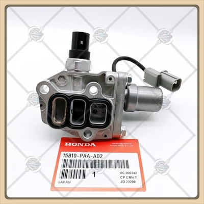 Electroválvula de carrete VTEC 15810-PAA-A02 genuina para Honda Accord 1998-02 2,3 L EE. UU. Foto 1 de 4