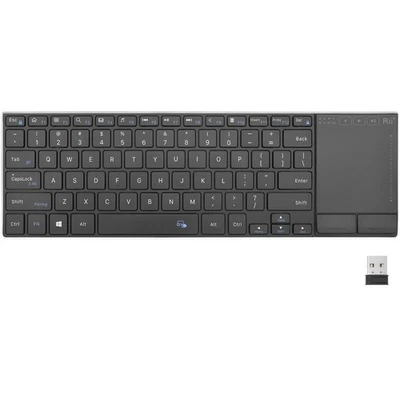 2.4G Wireless Keyboard,Bluetooth Keyboard(BT 5.1+2.4G),Aluminium Alloy Portab... - Image 1 of 4