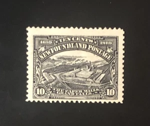 Stamps Canada Newfoundland Sc101 10c violet black Paper Mills, see details - Picture 1 of 9