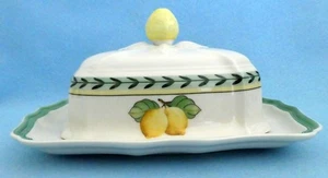 VILLEROY & BOCH FRENCH GARDEN FLEURENCE RECHTECKIGE BUTTERDOSE mit Deckel TOP - Bild 1 von 11
