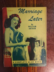 HEIRAT SPÄTER WILLIAM ARTHUR 1946 KNICKERBOCKER (NN) VERDIGEST SIZE SLEAZE GGA - Bild 1 von 4