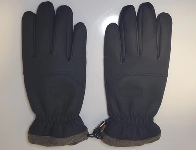 Зимние перчатки ihuan большие шерпа флисовая подкладка — сенсорный экран водонепроницаемые ветрозащитные - Изображение 1 из 4