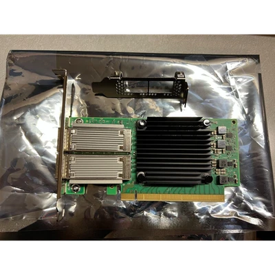 Dell 71C1T ConnectX-5 CX516A EN NIC 100GbE 2Port QSFP28 PCIe4.0x16 071C1T - Image 1 of 3