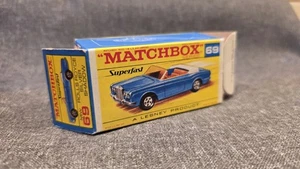 Matchbox LESNEY Superfast Original Box Only  No. 69 Rolls Royce Siler Shadow - Picture 1 of 7