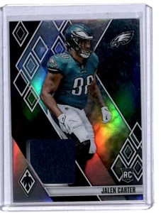 2023 Panini Phoenix Rookie Memoribilia Gold Super Prime Jalen Carter Jersey - Picture 1 of 2