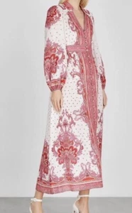 Zimmermann Bells Paisley Pink Dress Size 0 (6-8au) - Picture 1 of 8
