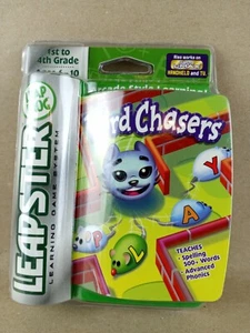 LeapFrog Leapster Learning Game System "Word Chasers" Game Cartridge / NEW - Picture 1 of 2
